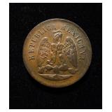 1889-Mo 1 Centavo UNC++ Mexico