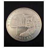2001 Liberia Wyatt Earp $5 Commem .999 Silver