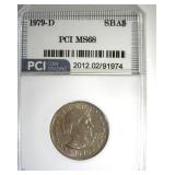 1979-D Susan B Anthony MS68 LISTS $10000