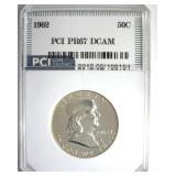 1962 Franklin PR67 DCAM LISTS $200
