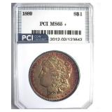 1889 Morgan MS65+ LISTS $475