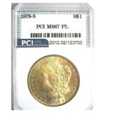 1879-S Morgan MS67 PL LISTS $2850