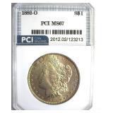 1882-O Morgan MS67 LISTS $36500