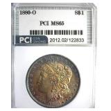 1880-O Morgan MS65 LISTS $14000