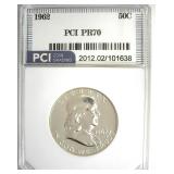 1962 Franklin PR70 LISTS $275 IN 69