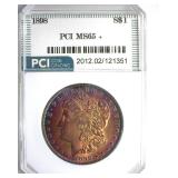 1898 Morgan PCI MS65+ Beautiful Color
