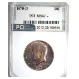 1970-D Kennedy MS67+ LISTS $20000
