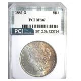 1885-O Morgan MS67 LISTS $1550
