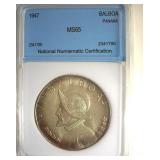 1947 Balboa NNC MS65 Panama