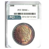 1880 Morgan MS65+ LISTS $950