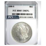 1880-S Morgan MS67 DMPL LISTS $10000