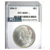 1884-O Morgan MS67+ LISTS $6500