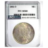1884-O Morgan MS68 LISTS $12500