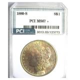 1880-S Morgan MS67+ LISTS $1750