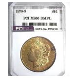 1878-S Morgan MS66 DMPL LISTS $27500