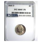 1946-D Nickel MS67 FS LISTS $550