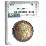 1889 Morgan MS65+ LISTS $475