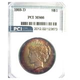 1923-D Peace MS66 LISTS $4500