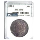1899-O Morgan PCI MS65 Purple Toning