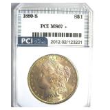 1880-S Morgan MS67+ LISTS $1750