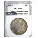 1885-O Morgan MS66 LISTS $450