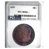 1879 Morgan MS65+ LISTS $775