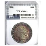 1900 Morgan PCI MS65+ Fantastic Color
