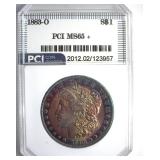 1883-O Morgan PCI MS65+ Fantastic Color