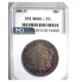 1901-O Morgan MS65+ PL LISTS $1250
