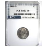 1993-D Nickel MS67 FS LISTS $450