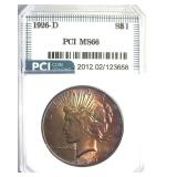 1926-D Peace MS66 LISTS $2800