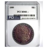 1898 Morgan PCI MS65+ Outstanding Color