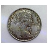 1966 Silver 50 Cents KM 67 Australia