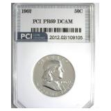 1962 Franklin PR69 DCAM LISTS $3850