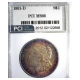 1921-D Morgan MS66 LISTS $1050