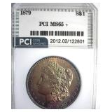 1879 Morgan MS65+ LISTS $775