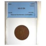 1919 Cent NNC MS63 BN Canada