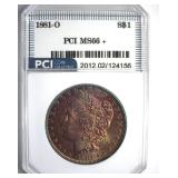 1881-O Morgan MS66+ LISTS $28000
