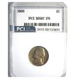 1958 Nickel MS67 FS LISTS $11000 IN 66+ FS