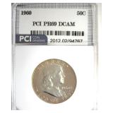 1960 Franklin PR69 DCAM LISTS $16500