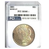 1921 Morgan MS66+ LISTS $2250