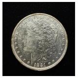1881-O Morgan AU-BU