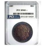 1897 Morgan MS65+ LISTS $550