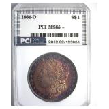 1884-O Morgan PCI MS65+ Gorgeous Color