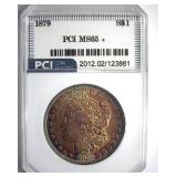 1879 Morgan MS65+ LISTS $775