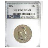 1962 Franklin PR67 DCAM LISTS $200