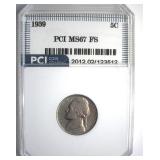 1939 Nickel MS67 FS LISTS $1450
