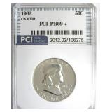 1962 Franklin PR69+ CAM LISTS $750 IN 69 CAM