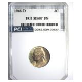 1946-D Nickel MS67 FS LISTS $550
