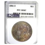 1884-O Morgan MS67 LISTS $2500